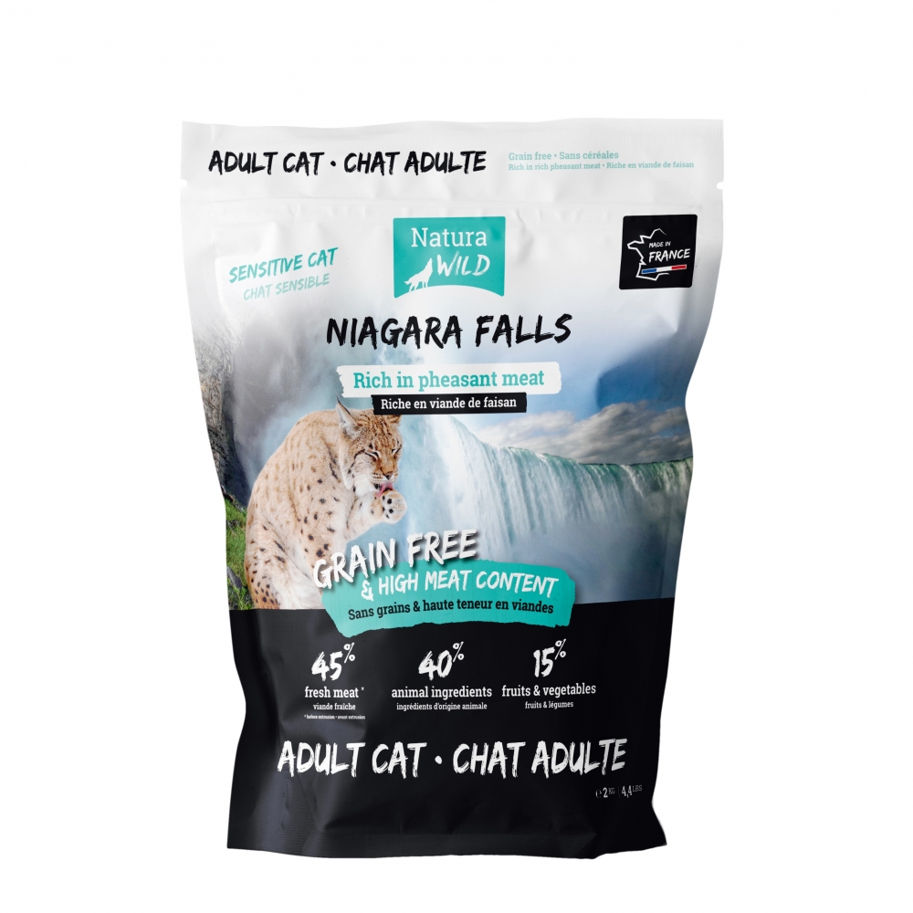 Natura Wild Niagara Falls. 2kg kattemat